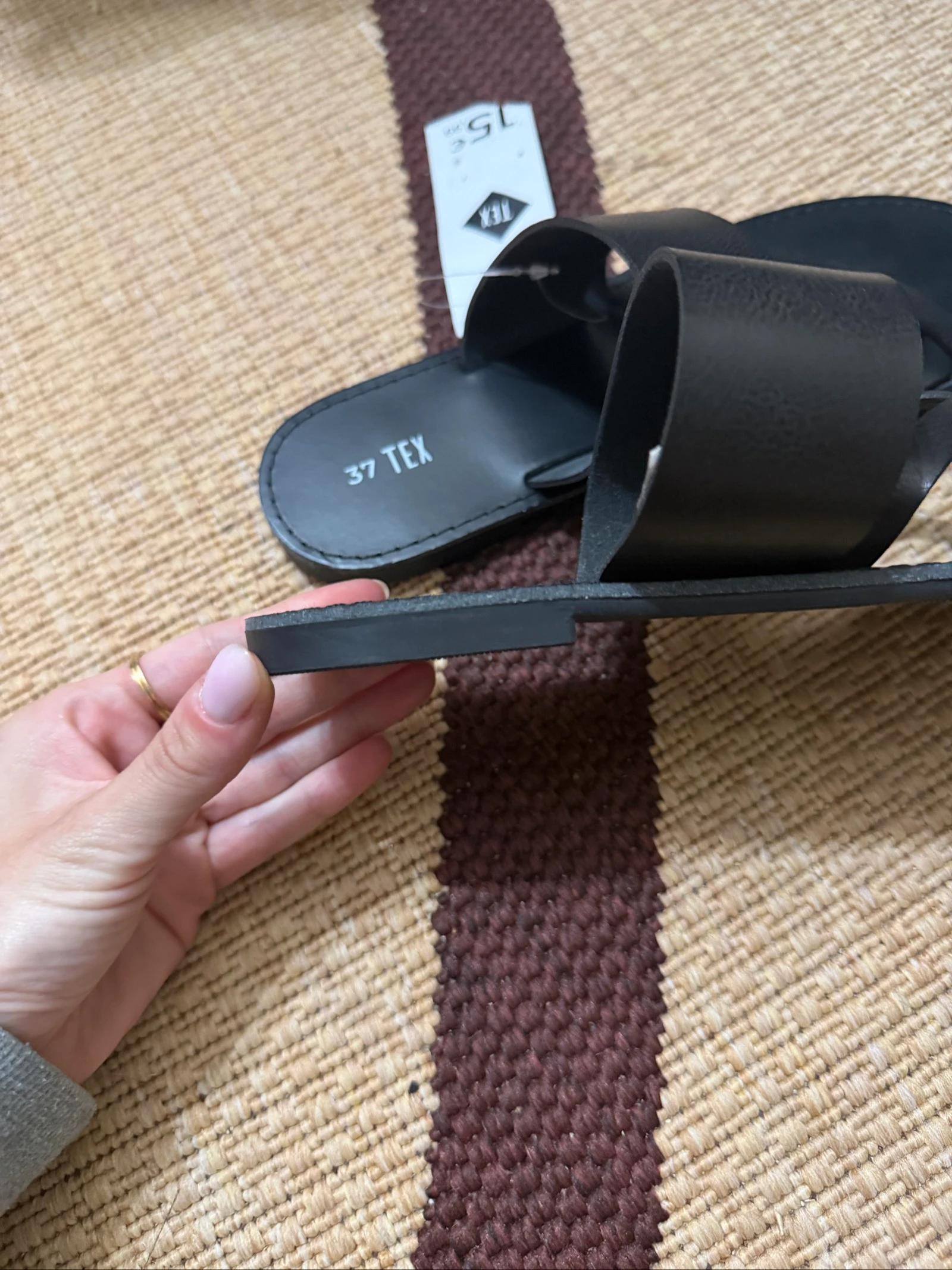 Nieuwe lederen strandsandalen – photo 3